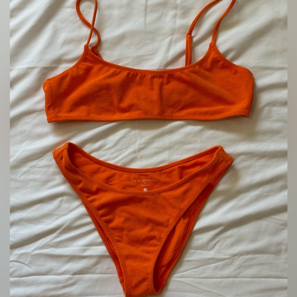 LA Hearts bikini set